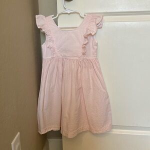 Hope and Henry Seersucker Girls Dress